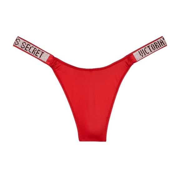 Victoria’sSecret Rhinestone Strap Thong P… - Picture 2 of 3